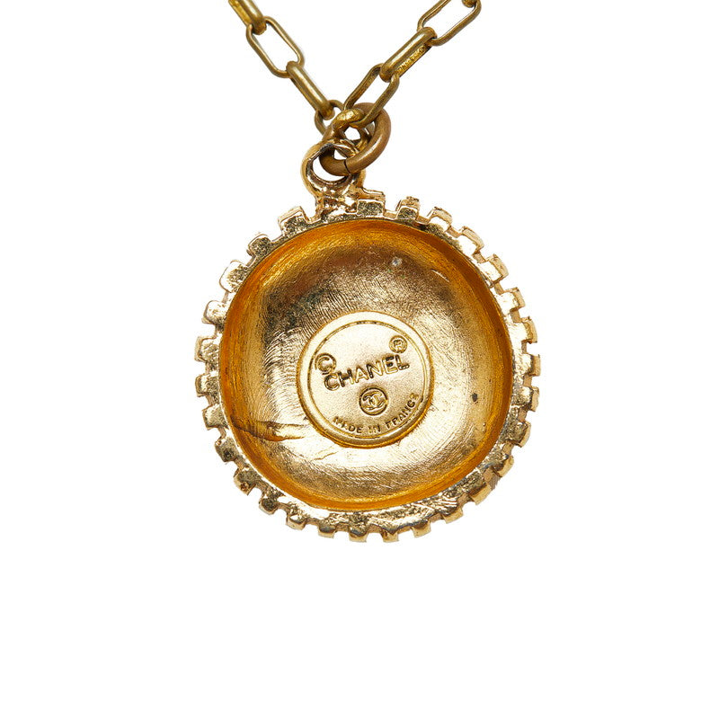 Chanel Vintage Coca-Cola Medal Collar Gold   Chanel