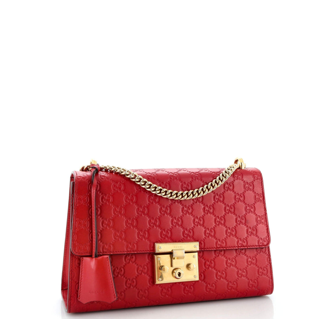 Padlock Shoulder Bag Guccissima Leather Medium