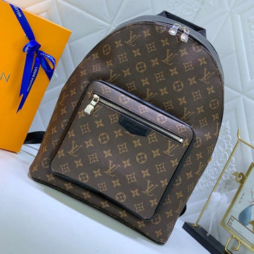 Makersluxe - Monogram Canvas Large Backpack