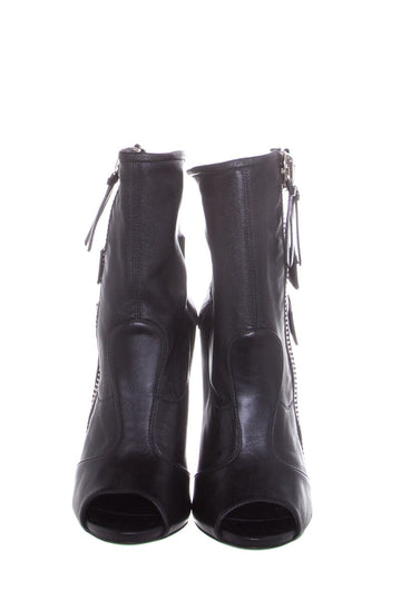 Giuseppe Zanotti Alien/Waby Black Booties SZ 9