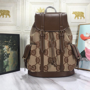 Makersluxe - Backpack with jumbo G Brown