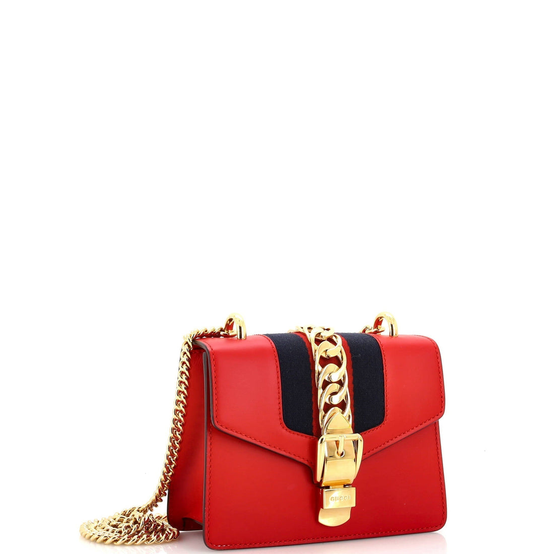 Sylvie Chain Shoulder Bag Leather Mini