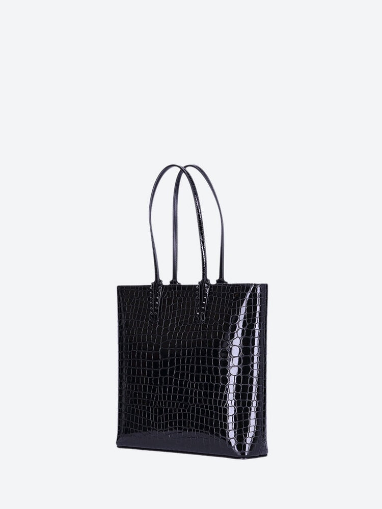 Christian Louboutin Women Cabata Zipped Leather Tote Bag