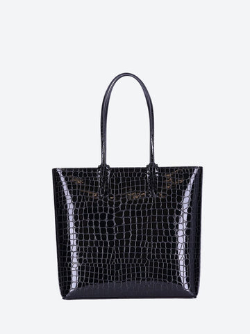 Christian Louboutin Women Cabata Zipped Leather Tote Bag