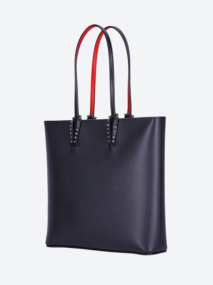 Christian Louboutin Women Cabata Zipped Leather Tote Bag
