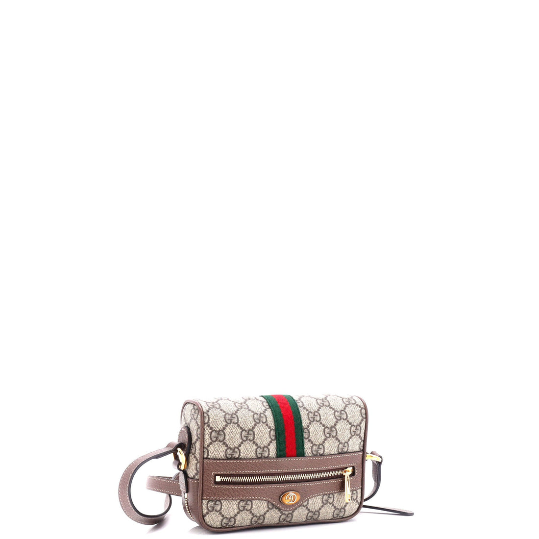 Ophidia Shoulder Bag GG Coated Canvas Small