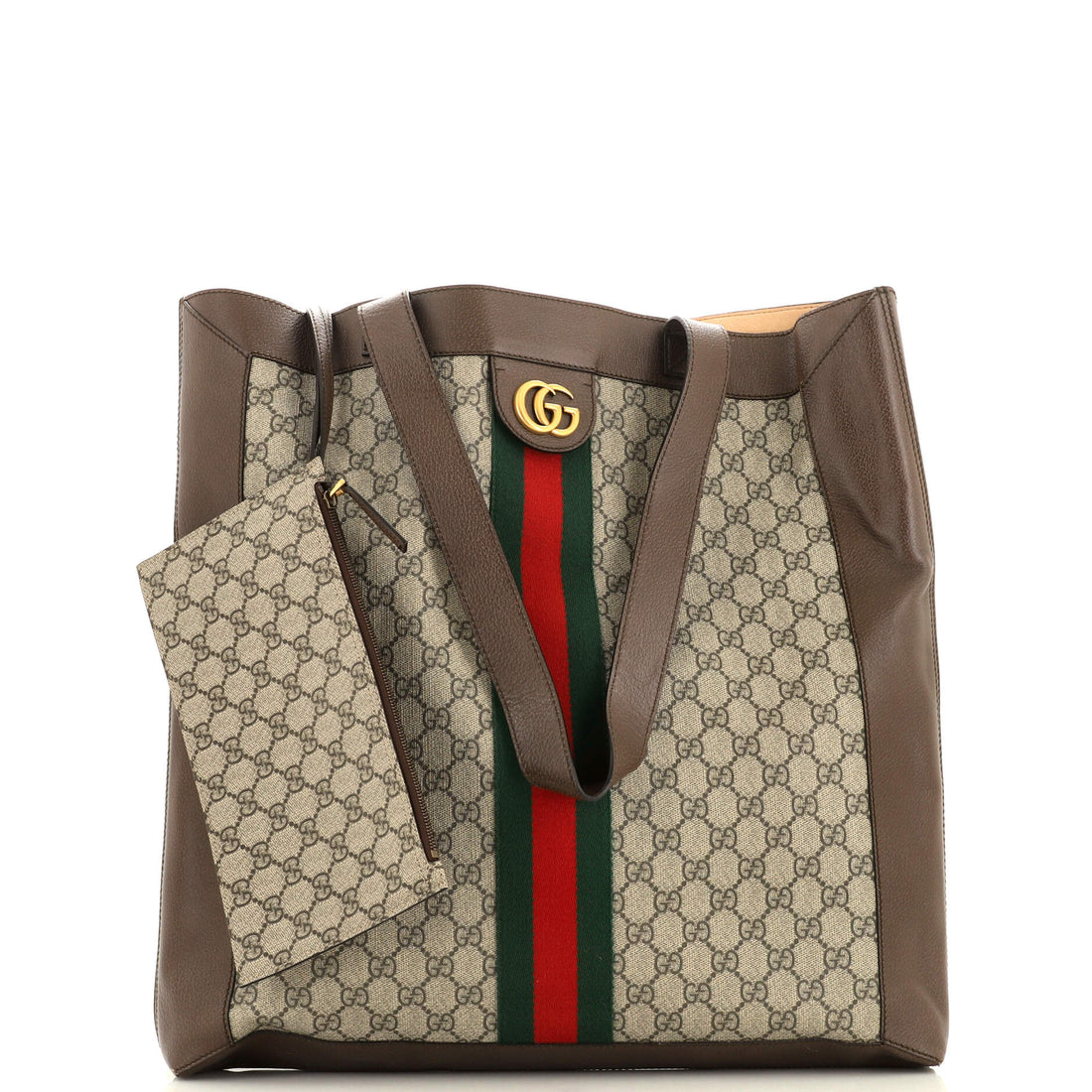 Ophidia Soft Open Tote GG Coated Canvas Large