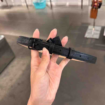 Marc Jacobs CC Logo Thin Leather Belt, Brand New