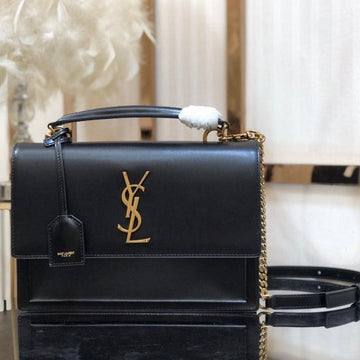 Makersluxe - Sunset Top Handle Bag Black