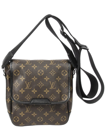 Louis Vuitton Brown & Black Monogram Macassar Bass ( )