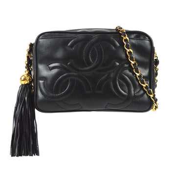 Chanel 1994-1996 Lambskin Mini Pocket Camera Bag