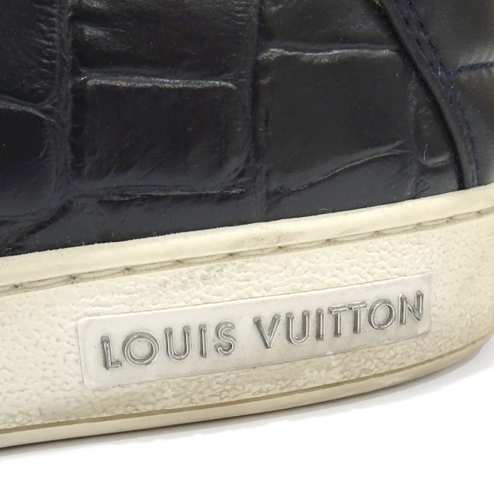 Louis Vuitton Louis Vuitton line Crocodile Leather Shoe Size 6 1/2 Shoes Trainers  Sniper