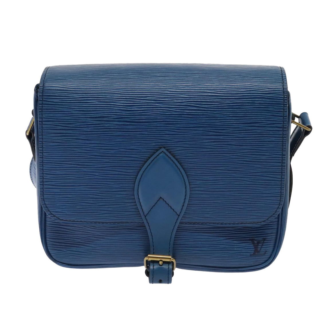 Louis Vuitton Cartouchière  Leather Shoulder Bag ()