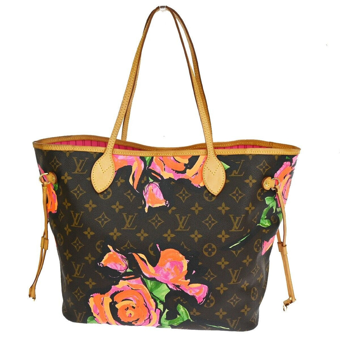 Louis Vuitton Neverfull Mm  Canvas Tote Bag ()