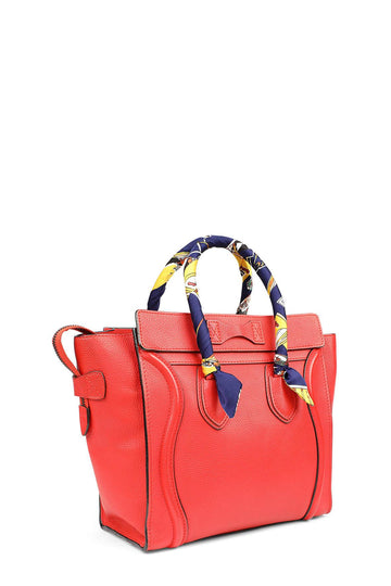 Micro Luggage Vermillon with Handle Wrap