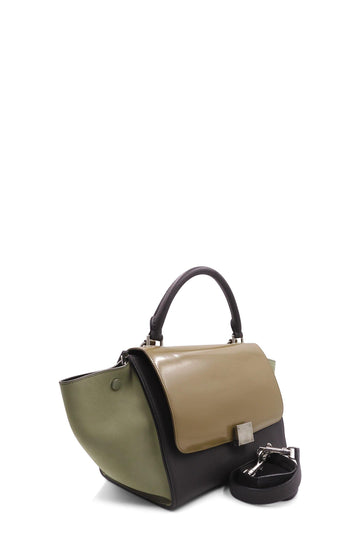 Trapeze Small Tricolour Black Brown Taupe