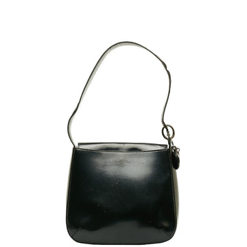 Dior One-Shoulder Bag Handbag Black Leather  Dior