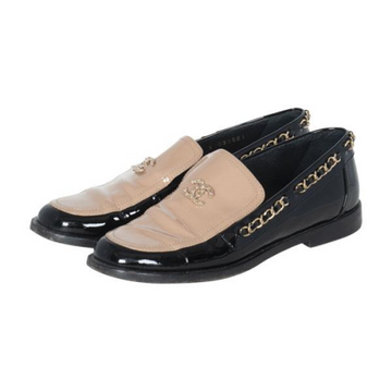 Chanel Patent Leather Loafers