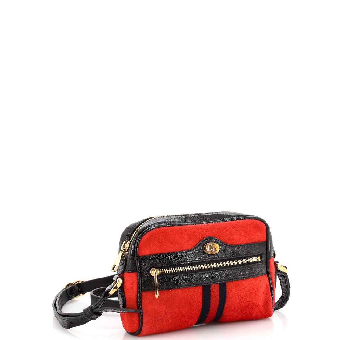 Ophidia Shoulder Bag Suede Mini