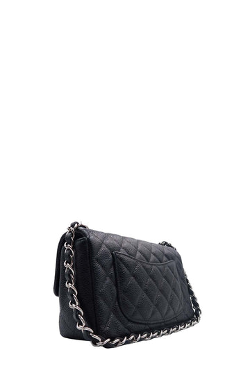 Classic Quilted Mini Rectangular Flap Bag Black