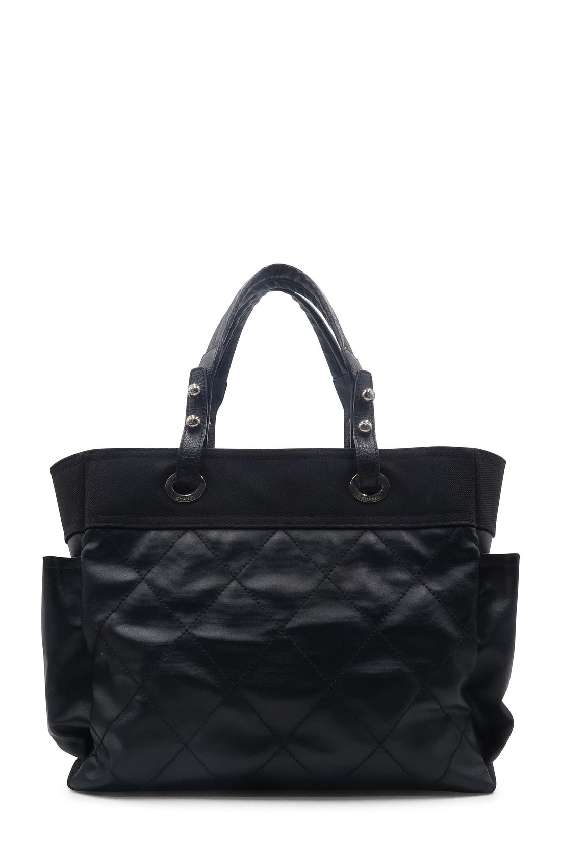 Paris Biarritz Shopping Tote Black