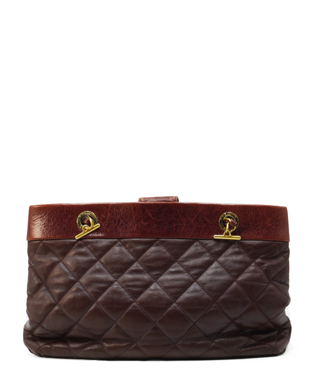 Quilted Soft Elegance Tote Red