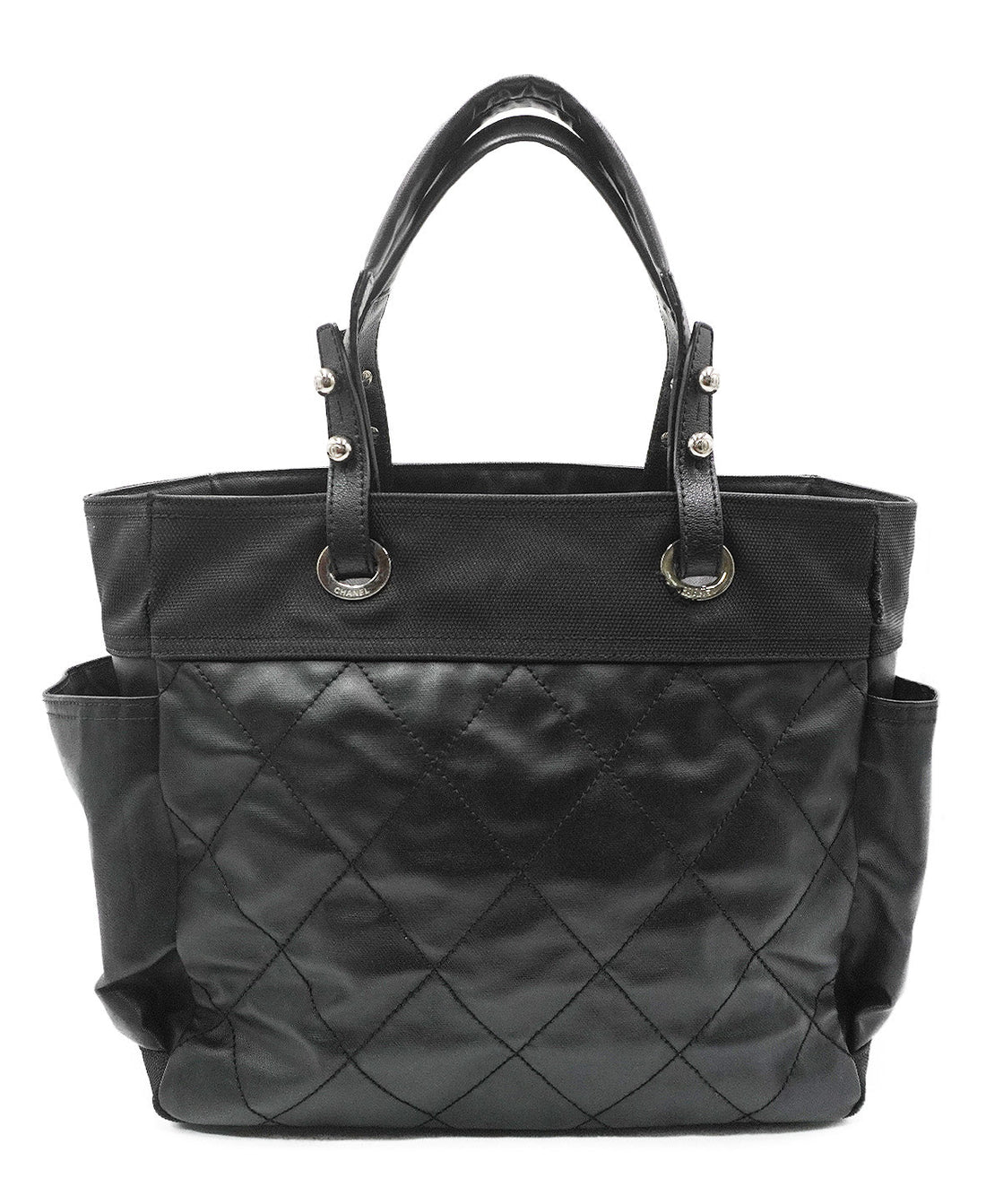 Paris Biarritz Shopping Tote Black