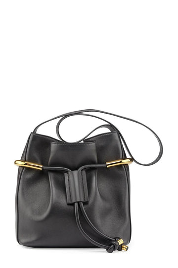 Emma Drawstring Bag Black