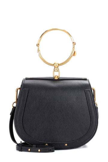 Medium Nile Bracelet Bag Black