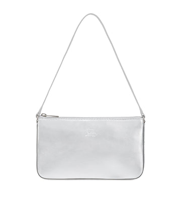 Christian Louboutin Women Loubila Laminated Leather Shoulder Bag