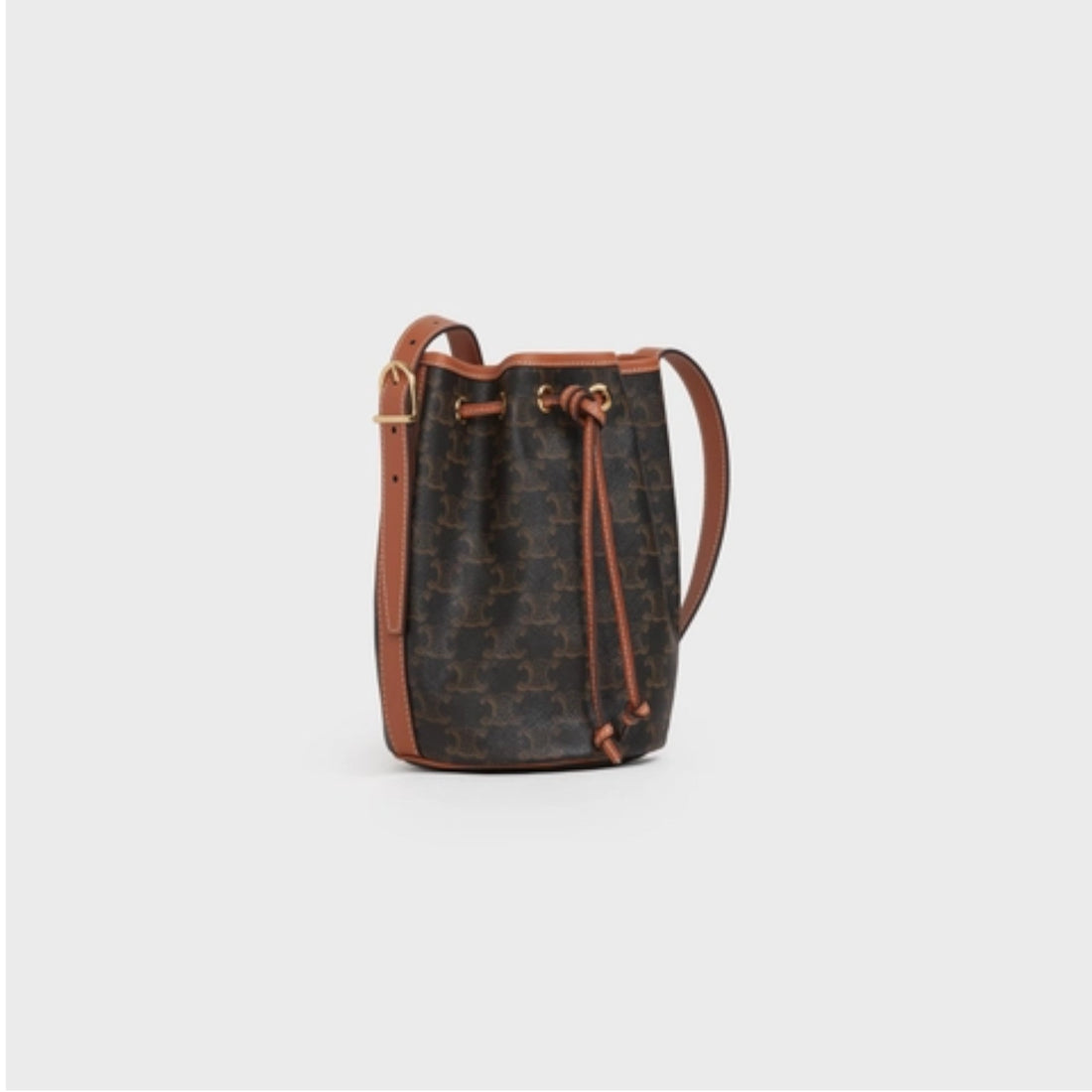SMALL DRAWSTRING BAG IN TRIOMPHE