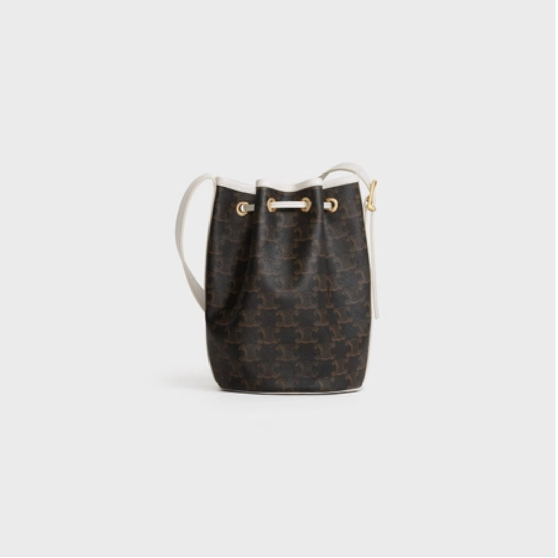 SMALL TRIOMPHE CANVAS DRAWSTRING BAG