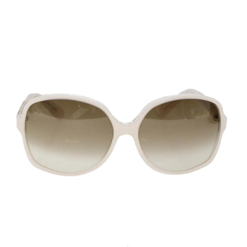 GUCCI Sunglasses Plastic White cl779