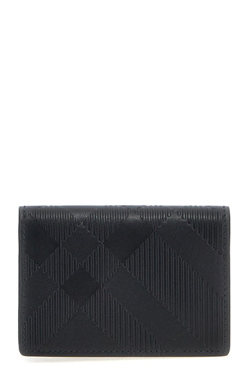 Burberry Men Check Card Holder