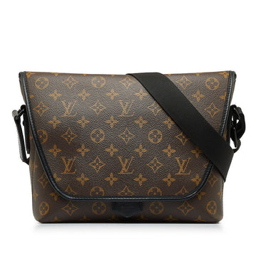 Louis Vuitton Monogram Magnetic Messenger Slipper Shoulder Bag M45557 Brown PVC Leather  Louis Vuitton