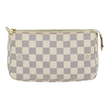 Louis Vuitton Pochette Accessoire  Canvas Clutch Bag ()