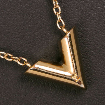 Louis Vuitton Essential V Necklace M61083 G  2016 LE1116  8.9g Essential V Unisex B-Rank  Cl