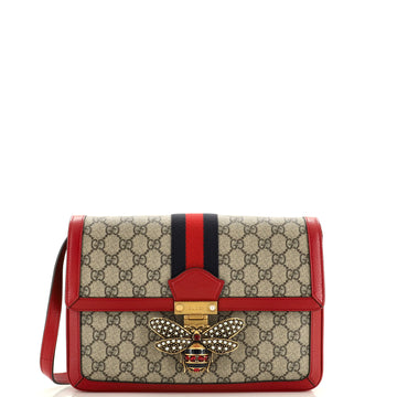 Queen Margaret Shoulder Bag GG Coated Canvas Medium