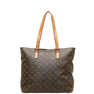 Louis Vuitton Monogram Cabaret Shoulder Bag M51151 Brown PVC Leather  Louis Vuitton