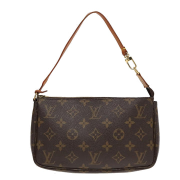 Louis Vuitton Pochette Accessoire  Canvas Clutch Bag ()