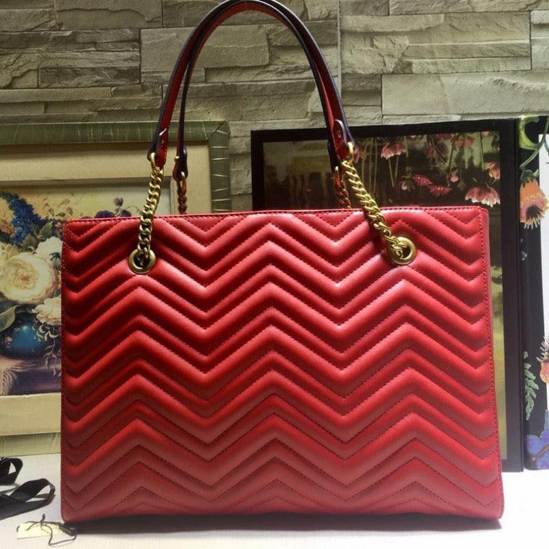 Makersluxe - Marmont Tote Bag Red