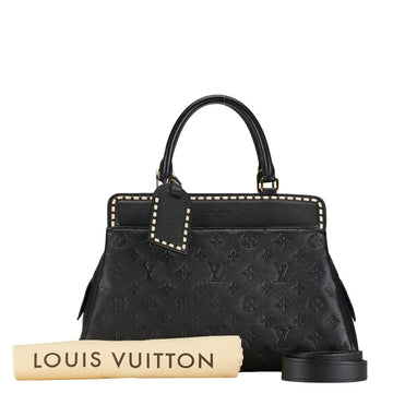 Louis Vuitton Monogram Amplant Voy Handbag 2WAY M41491 Noir Black  Leather  Louis Vuitton