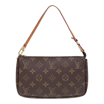 Louis Vuitton Pochette Accessoire  Canvas Clutch Bag ()
