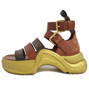 Louis Vuitton Sandals LV Arclight Monogram Brown G 36 23.0cm Shoes Leather