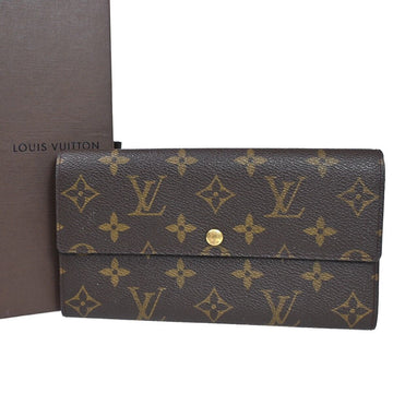 Louis Vuitton Porte Monnaie Cit  Canvas Wallet  ()