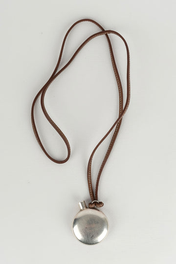 Collier fiole porte parfum Hermès