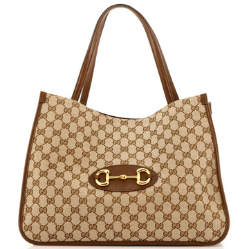 Horsebit 1955 Tote GG Canvas Medium