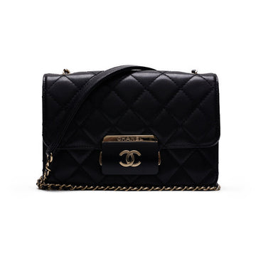 Chanel Matrasse Push Lock Chain Shooter  S Black  Shooter Bag   Ship Free Shipping] Nagoya s Online