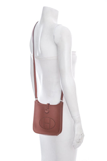 Hermès Brown Mini Evelyne (TPM) Handbag