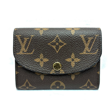 Louis Vuitton Portemone Rosary M41939 Monogram Canvas Fuschia Coin Case Card  etc